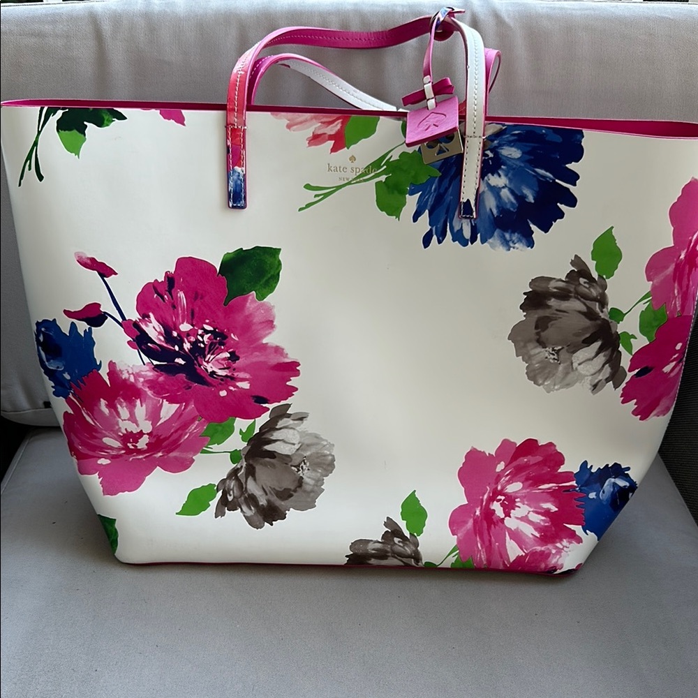 Kate Spade Floral Tote Bag - Multicolor
